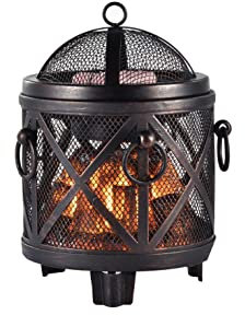 Astin of London Wax Melt Warmer, Electric Wax Warmer, Candle Warmer, 4 in 1 Wax Burner for Scented Wax Melts, Fragrance Oil, Scented Candles (Fireplace Stove)