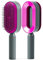 Selbstreinigende Haarbürste, Profi Entwirrbürste rund ohne ziepen für Frauen Männer & Kinder, haarbürste eleganter look, Detangler, Nassbürste, 3D Air Cushion Antistatic Hairdressing Brush (Fuchsia)