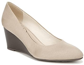 LifeStride Damen Gio Keilpumps Pumps, Dover Beige, 42 EU Weit