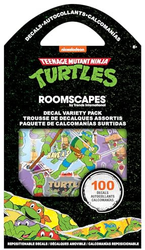 Nickelodeon – Teenage Mutant Ninja Turtles Aufkleber, 100 Stück