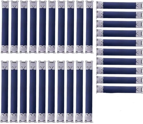 Handtaschenscharniere, Kussverschluss Federclip Flex Taschenverschlüsse,Metall Interner Flex Rahmen, 30PCS Kuss Verschluss Rahmen Taschen Kussverschluss Rahmen DIY Handwerk Münzbörse 8cm 10cm 12cm