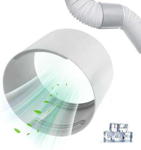 Adaptador de Tubo para Aire Acondicionado, ø 130mm Conector de Tubo Adaptador,Acoplador de manguera de escape,Tubo De Ventilación De Aire Acondicionado,para Aire Acondicionado (A)