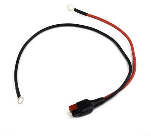 Hasaller Connecteur de batterie de pour golf fiable pour chariots Caddimatic Hill Billy Fraser Hillman Caddimatic Rouge/noir 250 mm