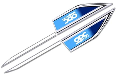 AUJSHDH Auto Emblem, für OPEL OPC LINE OPCLINE 3D Buchstaben Auto Body Abzeichen Selbstklebende Aufkleber Front Motorhaube/Heckkoffer Abzeichen Aufkleber,A