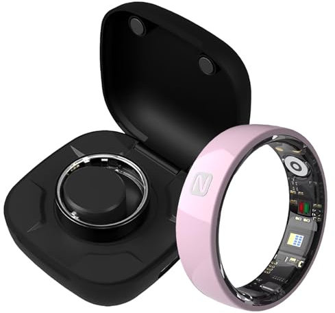 findtime Smart Ring Blutdruckmessung Smartring Herren Damen Fitness Ring Tracker Blutdruck Android IOS Fitnessring Smarter Ring Schlafring Fitnesstracker Schrittzähler Aktivitätstracker