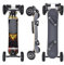 WEIMILOR Offroad-Elektro-Skateboard für jedes Gelände, ultralanges Mountainboard mit 32–50 km Reichweite, 43 km/h und 29 km Reichweite, 7+2+2 Ahorn und Fiberglas, bis zu 150 kg