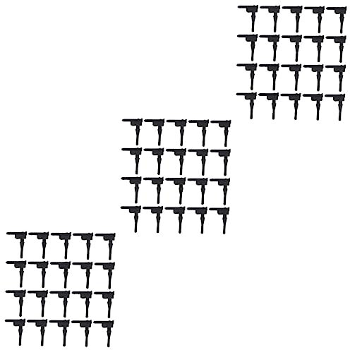 DIYEAH 60 Stück Förmige Silikon Schrauben für Computer Gehäuse Lüfter Vibrationsdämpfend Einsetzbar für Pc Radiatoren und Lüfterrahmen