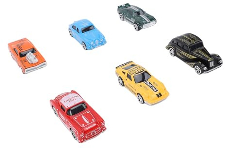 RiToEasysports Alloy Car Toy Set, Racing Car Designs, Bildungsspielzeug für Kinderrollen für Im Alter von 3,4,5,6 Im Alter von 3,4,5,6, mit Robuster Metall-plastischer Konstruktion,