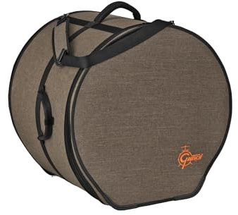 Gretsch Bassdrum Gig-Bag/Tasche Pro Tour 18x16'' GR-1618FBDB - Reißfest und wasserabweisend - 20 mm Schaumstoff - Einstellbarer Tragriemen/Schulterpolster