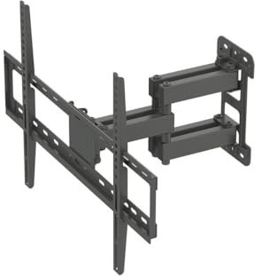 Monoprice Titan Series Full-Motion Articulating TV Wall Mount Bracket - for TVs Up to 70in Max Weight 99lbs VESA Patterns Up to 600x400 Rotating Black