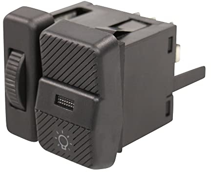 ATEC Germany Lichtschalter Hauptlicht | Kompatibel mit: VW PASSAT B3/B4, PASSAT B3/B4 Variant, POLO Coupe, POLO II, TRANSPORTER T4 Bus, TRANSPORTER T4 Kasten