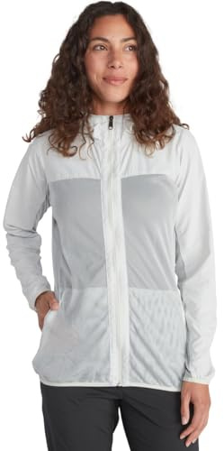 ExOfficio Damen BugsAway Damselfly Jacke, Platinum, Größe L