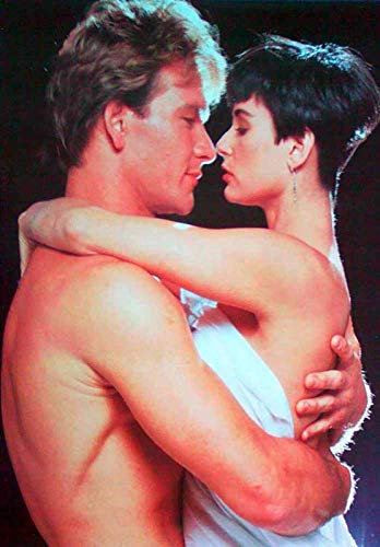 Patrick Swayze - Demi Moore - Poster Starfoto 37x53cm gerollt