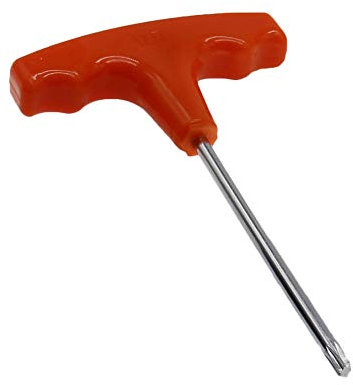 QHALEN Cacciavite in Acciaio T27 Torx con Impugnatura a T per Stihl Dolmar Makita Weedeater decespugliatore di Ricambio OEM 0812 370 1000