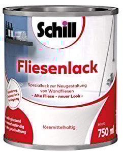 Schill Fliesenlack 0,75 Liter weiß