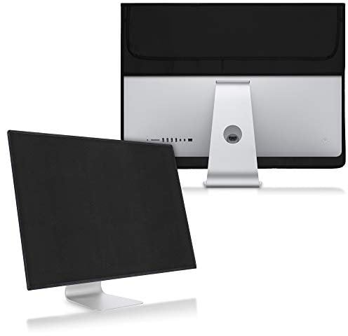 kwmobile Funda Compatible con Apple iMac 27 / iMac Pro 27 - Case 4 en 1 para Monitor Teclado Mouse Accesorios Negro