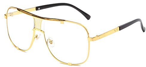 Sunglasses Modische Sonnenbrille Klassische Übergroße Herren-Sonnenbrille Luxus-Damen-Doppelstrahl-Sonnenbrille Square R