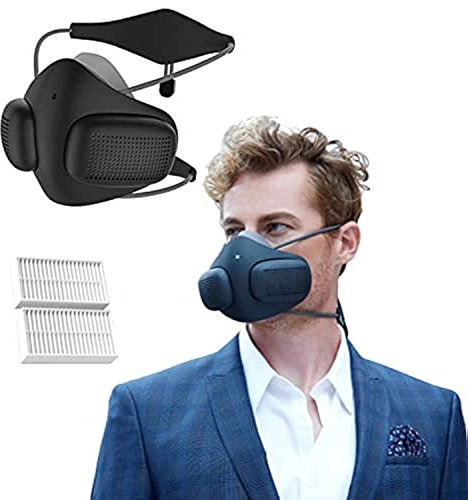ATMOBLUE Electric Mask - On-Demand Fresh Air Smart Face Mask with Filter