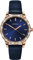 Sekonda Editions Damen-Armbanduhr Analog Quarz mit roségoldenem Gehäuse und blauem Armband 40328
