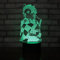Anime-LED-Lampe Tanjiro Kamado, Farbwechsel, USB, Nachtlicht und Dekoration