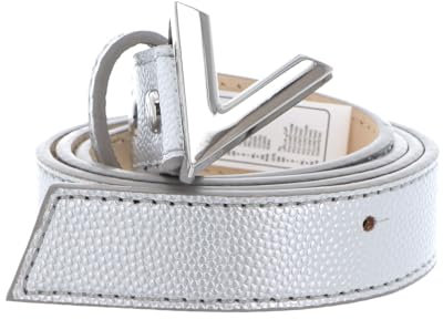 Valentino Damen Divina Gürtel, Silber/Silber, Large