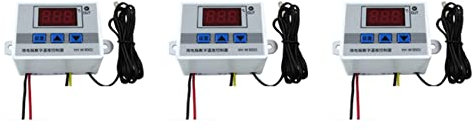 Osmond 3X Xh-W3002 220V Controlador de Temperatura LED Digital 10A Sensor Interruptor de Control de Termostato con Sensor Impermeable W3002