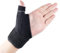 ACWOO Attelle de Pouce à Compression Réversible, Réglable Attelle Doigt, Orthèse Pouce pour l'Arthrite, Tendinite, Canal Carpien et Entorse, Main Gauche et Droite (Noir)