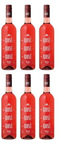 Markus Pfaffmann Roséwein Rosé trocken Deutschland inkl. FeinWert E-Book (6 x 0.75 l)