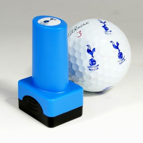 DB SPARES Spurs Football Design Golf Ball Stamper Stamp Marker Personalize your Golf Balls