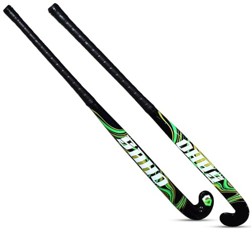 Innovate Crosse de hockey sur gazon Construction composite Taille senior (92,7 cm L – Noir)