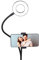 Grundig Selfie Ringlicht - Ringlicht - Tiktok Lampe mit Tischklemme - Flexibler Hals - USB