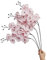 DODXIAOBEUL Künstliche Orchideenstiele, 10,9 cm, tanzende Orchidee, künstliche Phalaenopsis, Seidenpflanzen, Picks, Orchidee für Weihnachtsblumenarrangements, Kränze, Hochzeitstischdekoration