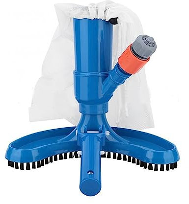 OTENC Aspirapolvere per Piscina, Robot for la Pulizia dell'aspirapolvere della Piscina Kit di Attrezzi for Vasca idromassaggio Elettrico Pulito PT per Piscine Piane Fuori Terra/interrate