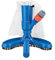 OTENC Aspirapolvere per Piscina, Robot for la Pulizia dell'aspirapolvere della Piscina Kit di Attrezzi for Vasca idromassaggio Elettrico Pulito PT per Piscine Piane Fuori Terra/interrate