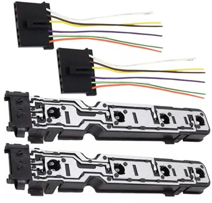 lcyen 2 Pcs 1681537 Rear Light Bulb Holder Socket with Wire Loom for Ford Transit Mk6 MK7 2000-2014 6C1113N004AB Rear Light Bulb Holder