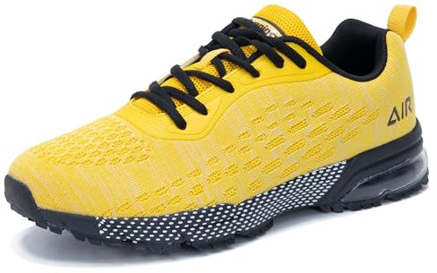Herren Walking Schuhe Laufschuhe Sneaker Rutschfeste Gummisohlen Dämpfung Luftkissen Bequeme atmungsaktive Leichte Atmungsaktiv Damen Gym Running Running Turnschuhe Sportschuhe Joggingschuhe