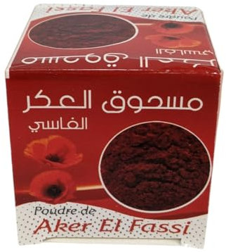 Poudre d'Aker Fassi 100g | Importations marocaines | Approvisionnement personnel | Commerce équitable