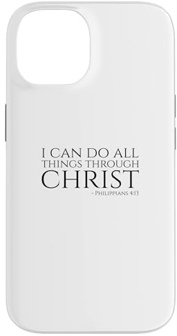 Christlicher Bibelvers – Philipper 4:13 – Motivierend Hülle für iPhone 14