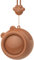 Ventilatore da Collo Mottinhil Mani Libere, Portatile, Senza piume, Ricaricabile via USB, Ufficio/Viaggi/Lavori Domestici, in giro, Piccolo e Leggero per Bambini/Adulti - D106 (Brown)