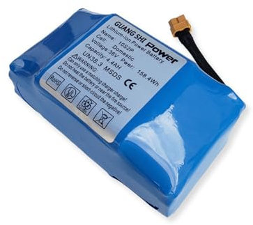 E-Scooter Battery 36V 4.4AH, 36V 10S2P Lithium Hoverboard Replacement Battery, Lithium Battery Pack Rechargeable Battery, for Hoverboard E-Scooter Balanceboard Li-Ion Battery 36V,XT60