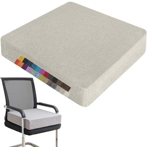 Holomaalahi sitzpolster 50x50x10cm Sitzkissen für Indoor & Outdoor Nutzung – waschbar, mit Reißverschluss,rutschfestes Sitzkissen für Gartenstuhl
