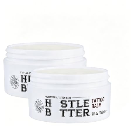 Holoras 2 x 150 ml Tattoo Butter Tattoomed, Tattoo Butter, Natürliche Inhaltsstoffe wie Mango-, Avocado und Aloe-Vera-Blatt zur Fördert die Wundheilung und reduziert Rötungen und Schwellungen.