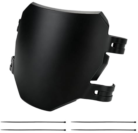 Dirt Bike-Nummernschild – Vorderes Nummernschild, Universelle Passform, Motocross-Zubehör, PP-Material | Downhill Elektro-Motorrad Fahrrad Touring Adventure Racing Pendler Befestigung Kabelbinder Halt