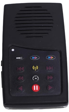Cocoarm Solar Powered Scripture Reader ABS Electronic Scripture Player 8G Storage 500mAh Battery FM Earphone Portable Audio Device for Home Travel Outdoor Use (German, World English, English, Hymns)