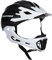 Cratoni Unisex – Erwachsene C-maniac Fahrradhelm, schwarz/weiß matt, M/L EU