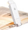 DEWENWILS Book Reading Light, Warm White Clip On LED with 2 Adjustable Brightness for Eye Protection, Rechargeable USB, Christmas Gifts for Bookworms, Kids(White)