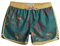 MaaMgic Herren Badeshorts Vintage Retro Boardshorts Schnelltrocknend Kurz Badehose Schwimmhose mit Mesh-Futter und Verstellbarem Tunnelzug Gelb Dunkelgrün L