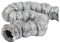 Ø 100mm / 4 inch Flexible Air Duct for Cooker Hood, Air Conditioner, Extractor Fan, Tumble Dryer - 10m / 32.8 ft Exhaust Hose - Ventilation Ducting - Polyester