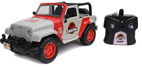 Jada Jurassic Park Jeep Wrangler Radiocontrol 16,5 x 38,7 x 15,2 cm Multicolore 253256000