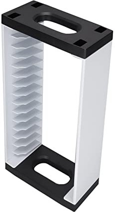 Game Disc Storage Rack, ABS Game Card Box Holder Vertical Stand, 14 Slots Universal Game Storage Tower für PS5, für, für